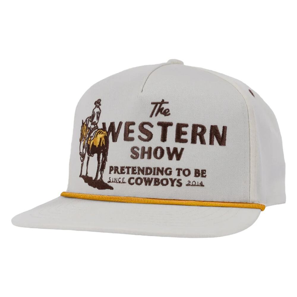 Sendero Provisions Co The Western Show Snapback Hat Cowboy Rope Cap NWT